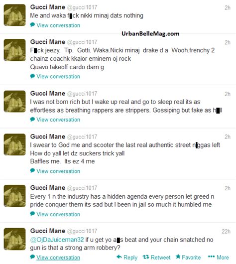 gucci twitter 2013|Gucci mane on Twitter.